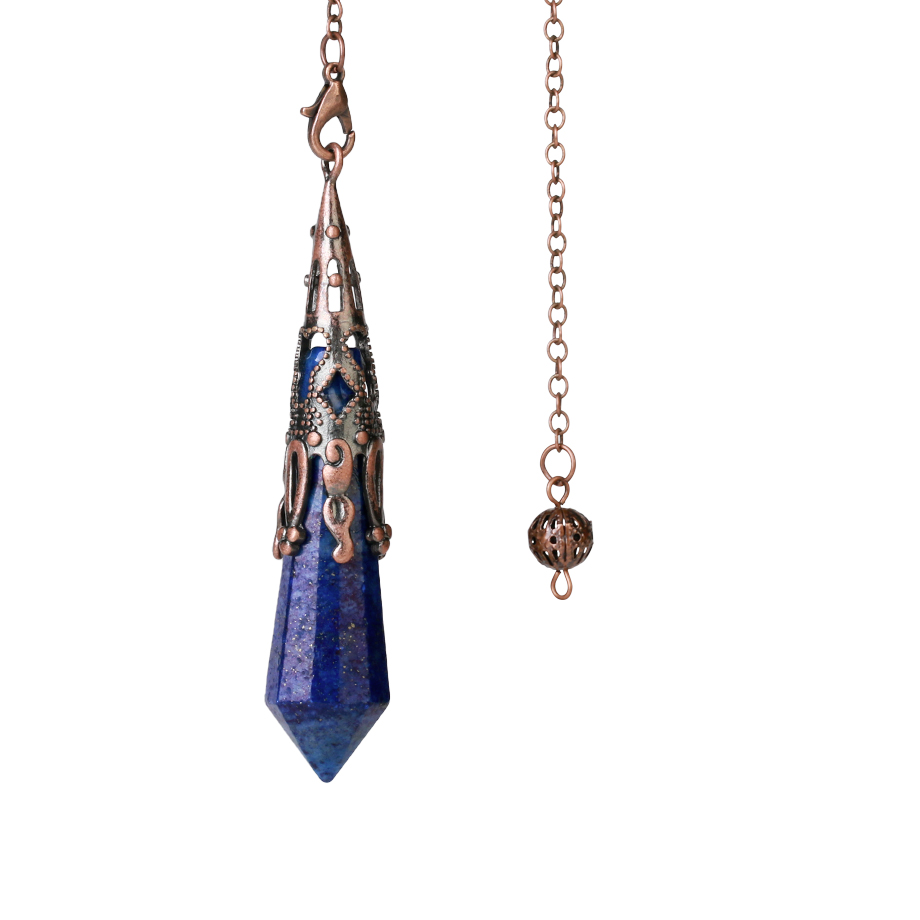 Pendule Guérison en Lapis-Lazuli "Santé & Harmonie"