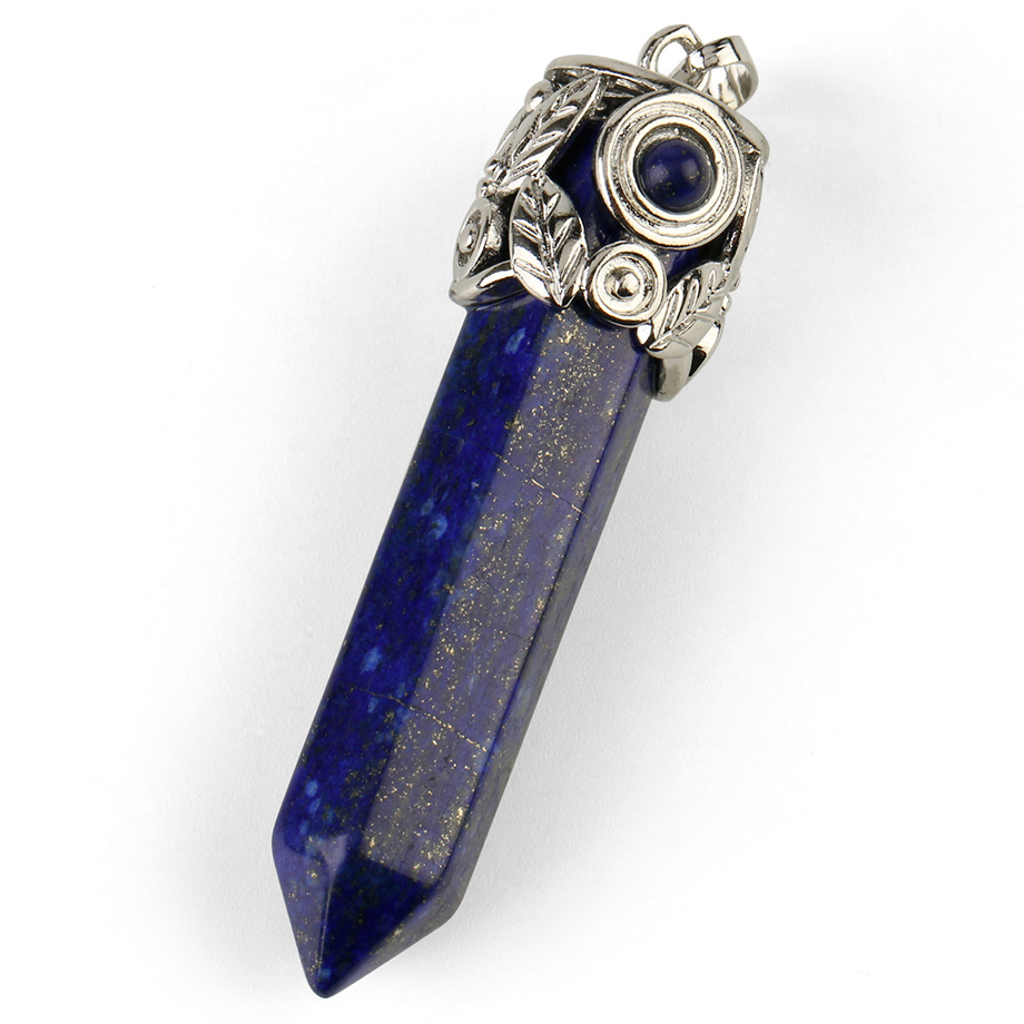 Pendentif Reiki en Lapis-Lazuli "Santé & Harmonie" - Prisme